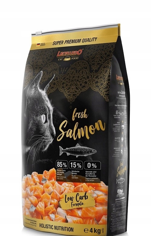 Levně Leonardo Fresh Salmon & Drůbež 4 kg