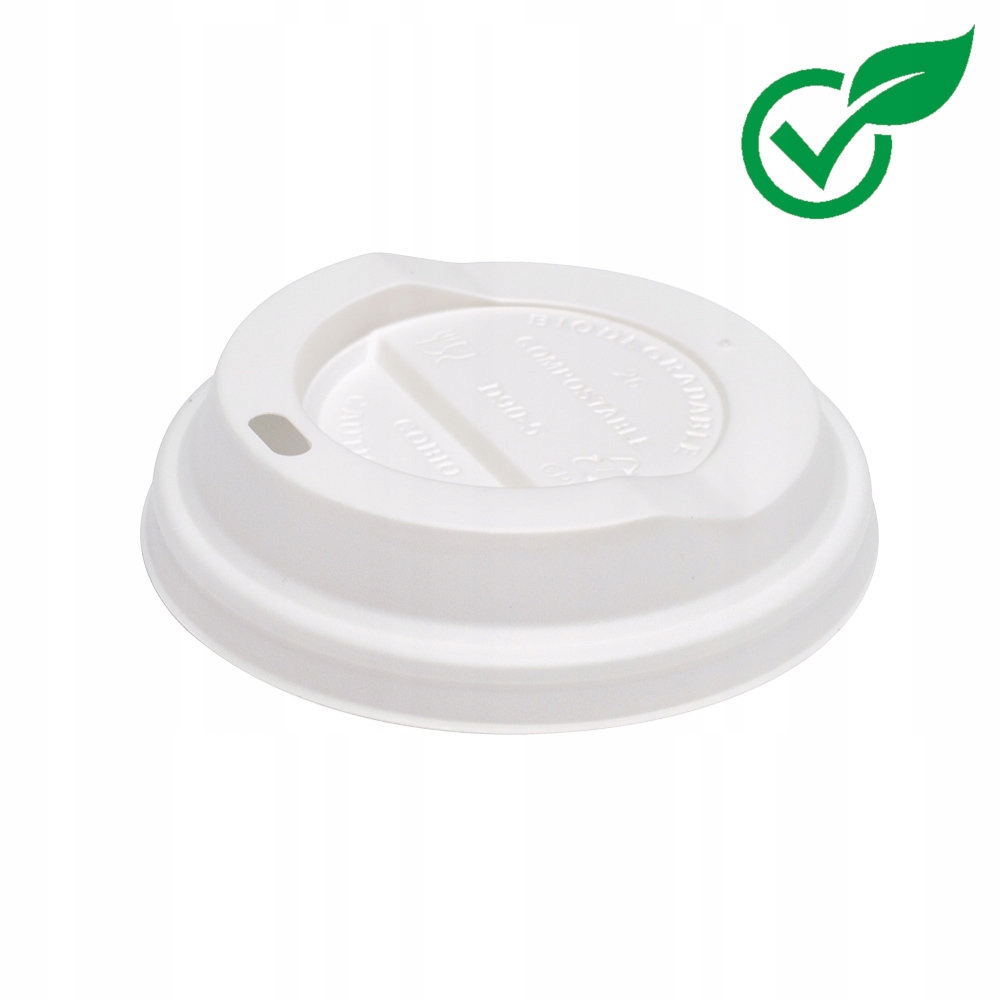 Víčko C-pla na hrnek bílé 90 mm 1000 ks