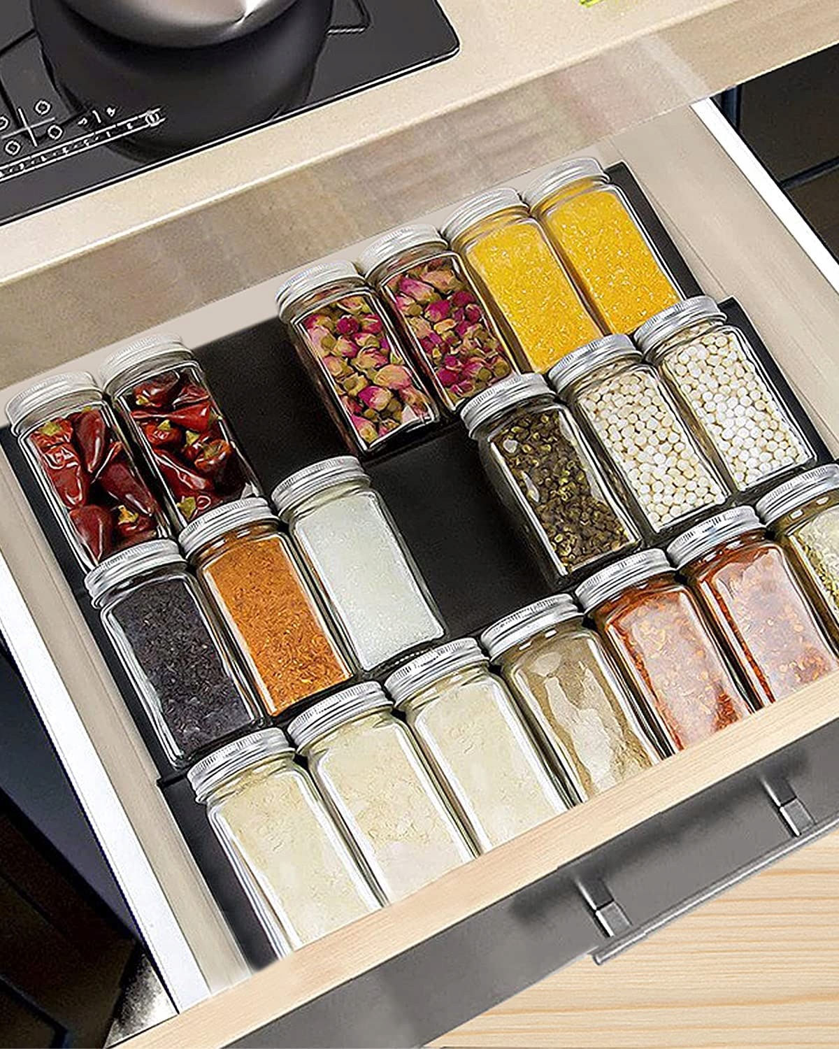 ORGANIZER DO SZUFLADY REGAŁ NA PRZYPRAWY PRZYPRAW Liczba sztuk 2 szt.