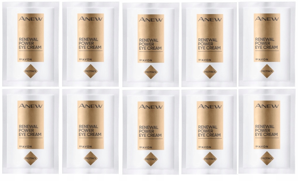 AVON ANEW RENEWAL Power EYE Krem pod oczy Protinolem próbki saszetki 10 szt
