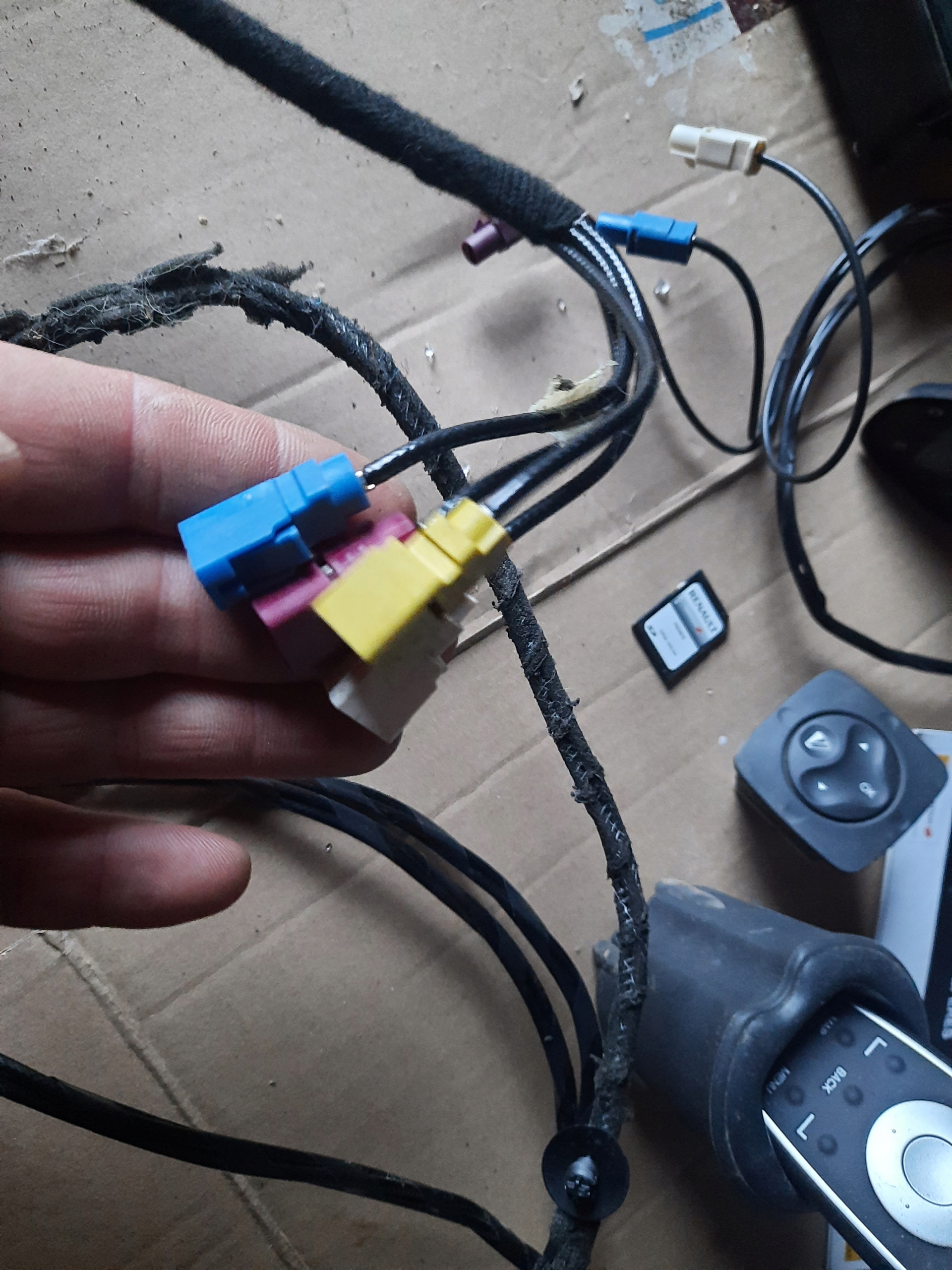 renault SCENIC III радио комплект европа