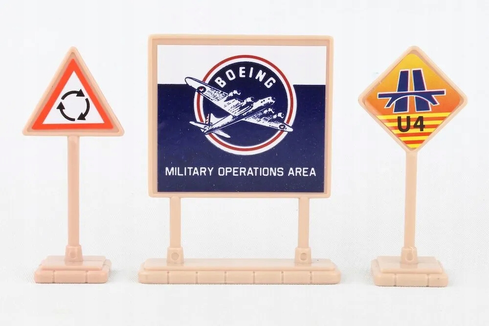 ZESTAW LOTNISKOWY DLA DZIECI ZABAWKA BOEING MILITARY Model Samolot