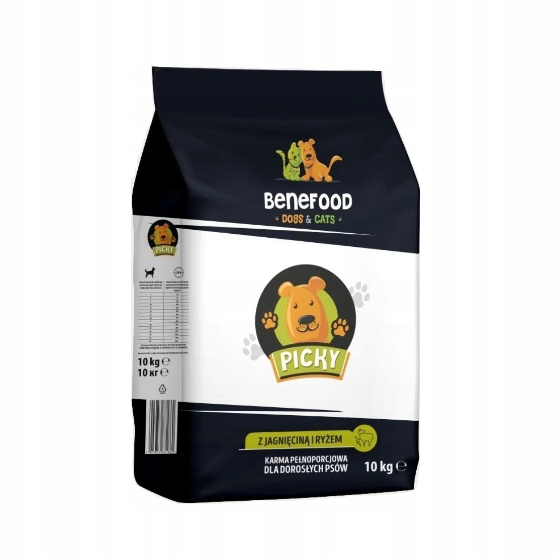 Krmivo pro psa Picky suché s jehněčím/rýží 10 kg