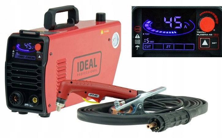 Przecinarka plazmowa Ideal Tecno Plasma 45 Led 45A