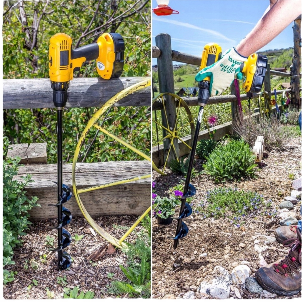 ŚWIDER DO GLEBY NA WIERTARKĘ WKRĘTARKĘ 10x80cm M83188 WIERTŁO ŚWIDER Zasilanie elektryczne