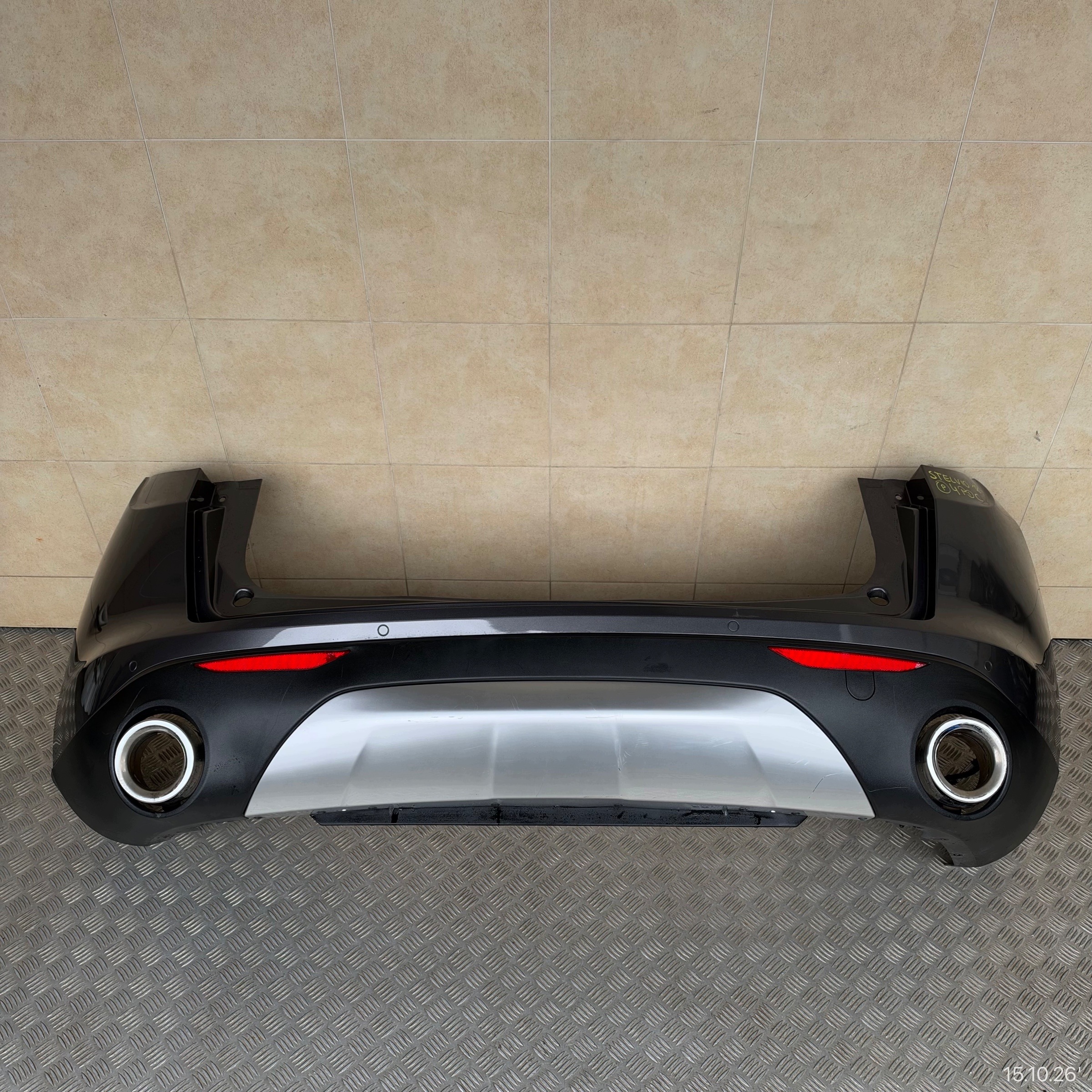 bumper rear complete ALFA ROMEO STELVIO 2018 year 4 PDC