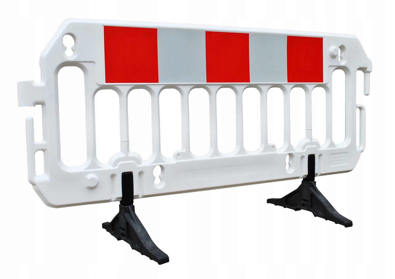 Barierka oddzielająca drogowa zabezpieczająca PCV U20a BIAŁA 2,00x1,00m