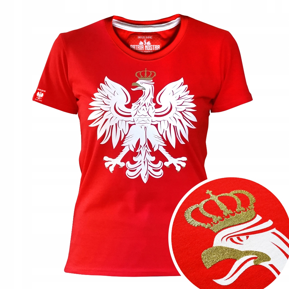 Koszulka Damska Patriotyczna Orzeł Armia Krajowa
