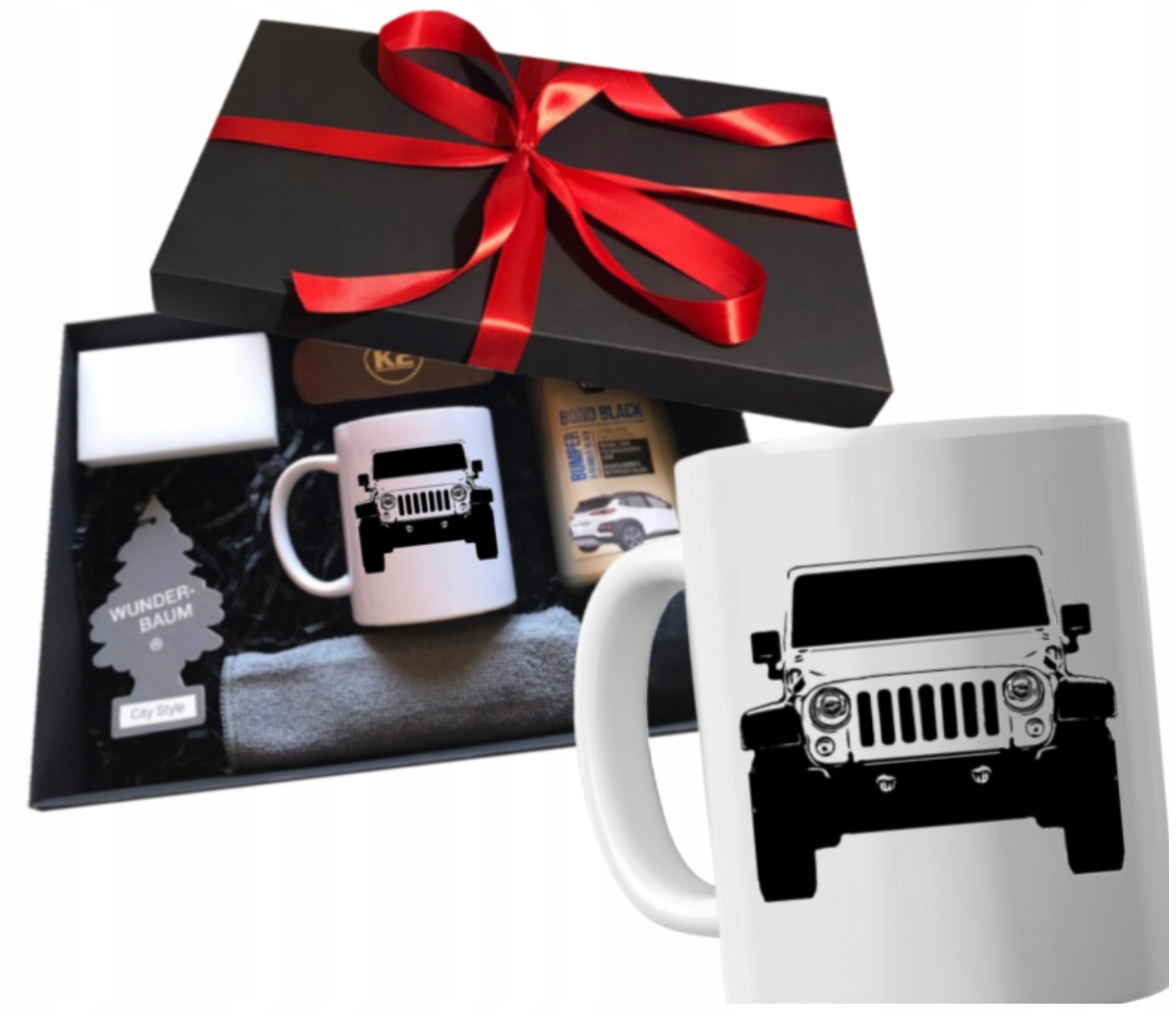 Pro řidiče auta Jeep je to dárek k narozeninám pro kluka krabička hrnek