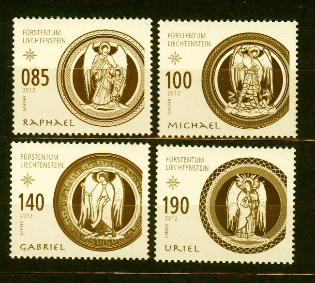 LIECHTENSTEIN** Boże Narodzenie Mi 1656-59