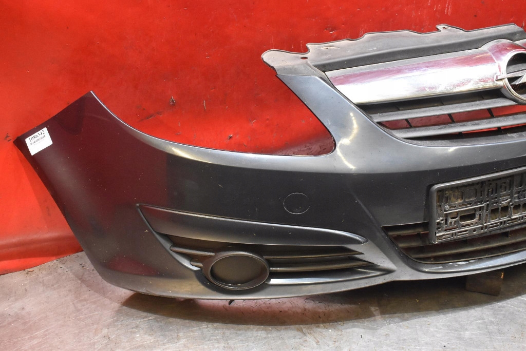 bumper front front grey OPEL CORSA D 06-11