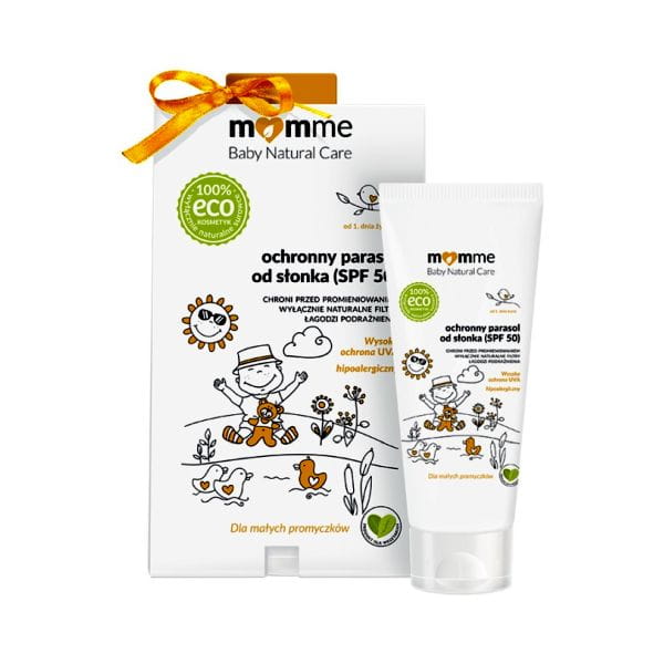 Momme Krem ochronny parasol od słońca SPF50 50ml - Data ważności 05.2024r.