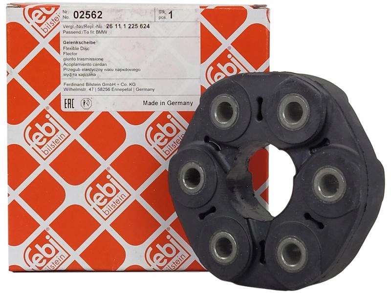 FEBI BILSTEIN ŁĄCZNIK ELASTYCZNY WAŁU 02562 Producent części Febi Bilstein