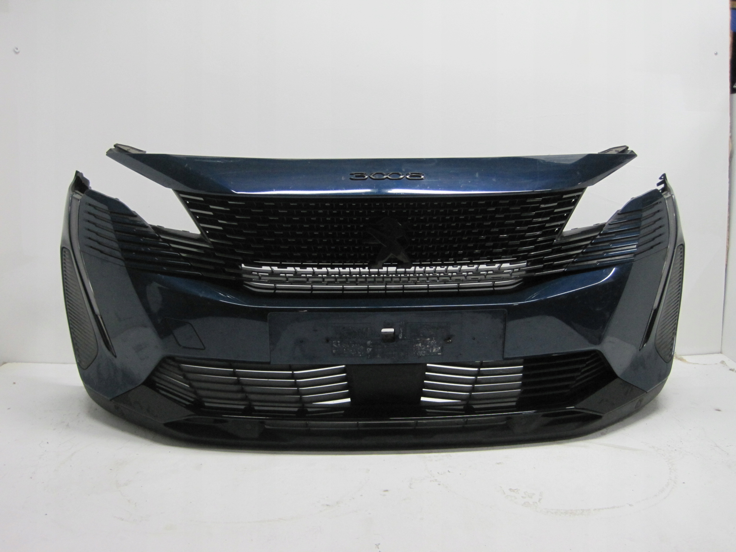 bumper front PEUGEOT 3008 GT LIFT 6 PDC BLACK EDITION front