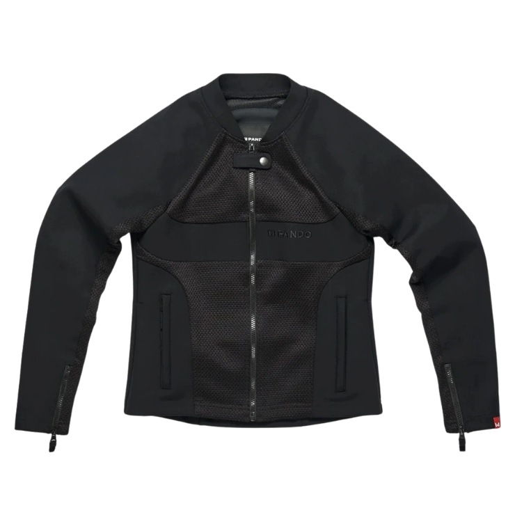 Pando Moto Stealth Aaa Lady Čierna Textilná Bunda M