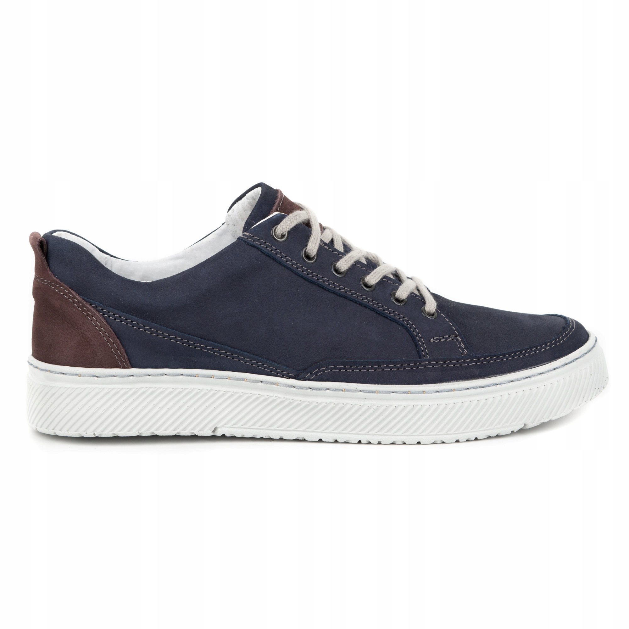 

Buty Męskie skórzane Sneakers 950MA granatowe 43