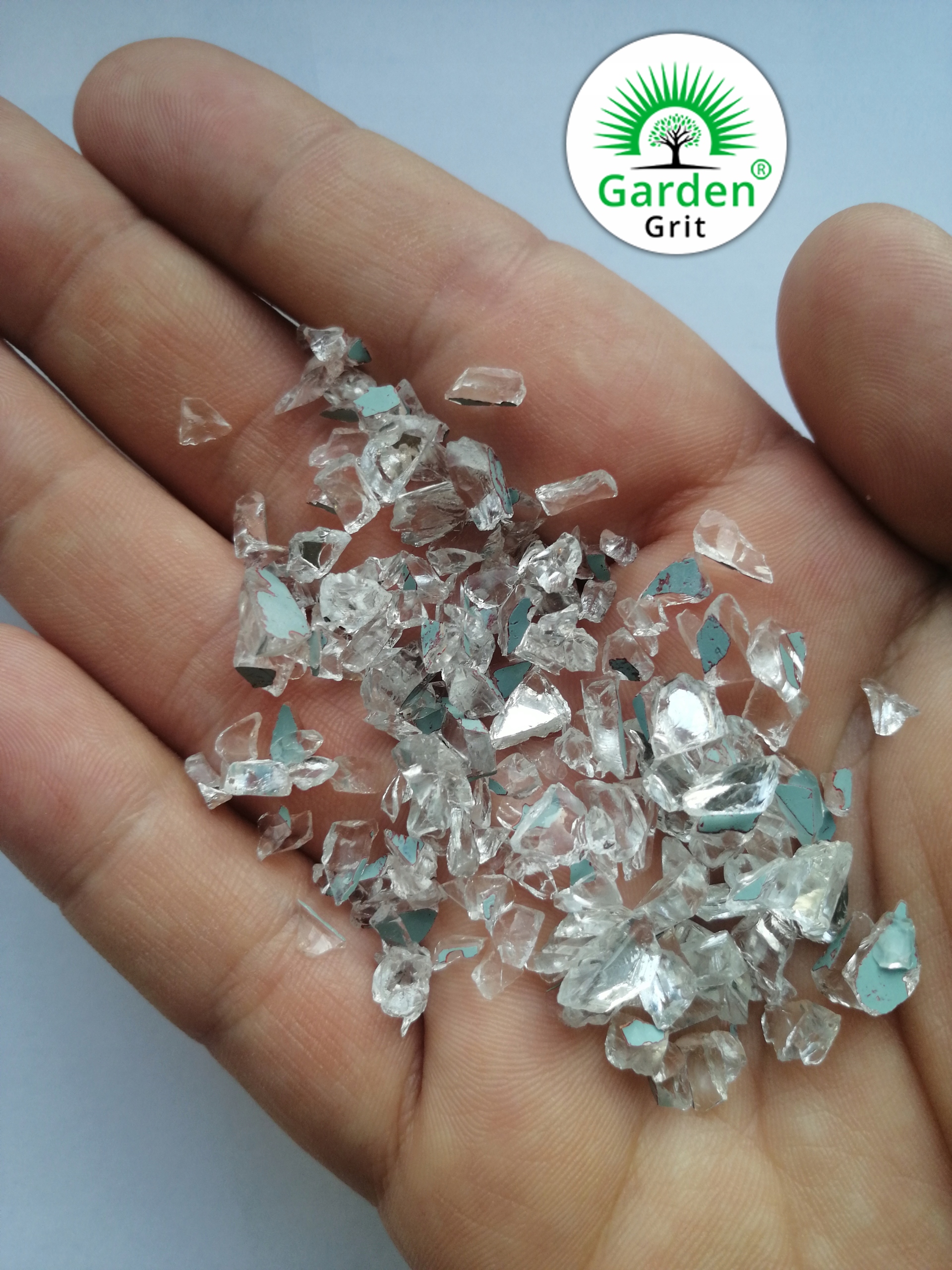 

Grys szklany dekoracyjny, lustrzany 0,3 kg