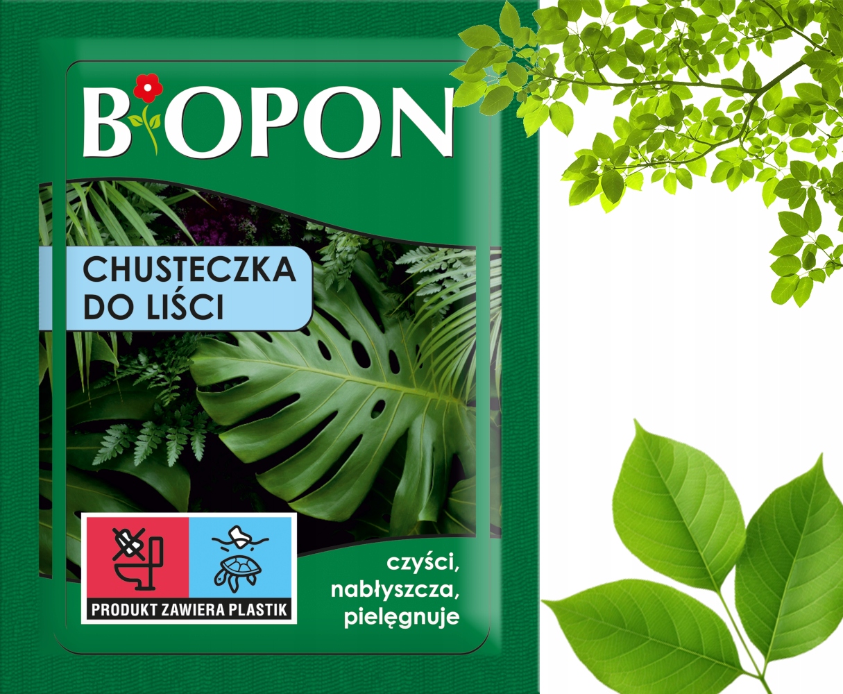 BIOPON Chusteczka do liści 1 szt. — 6