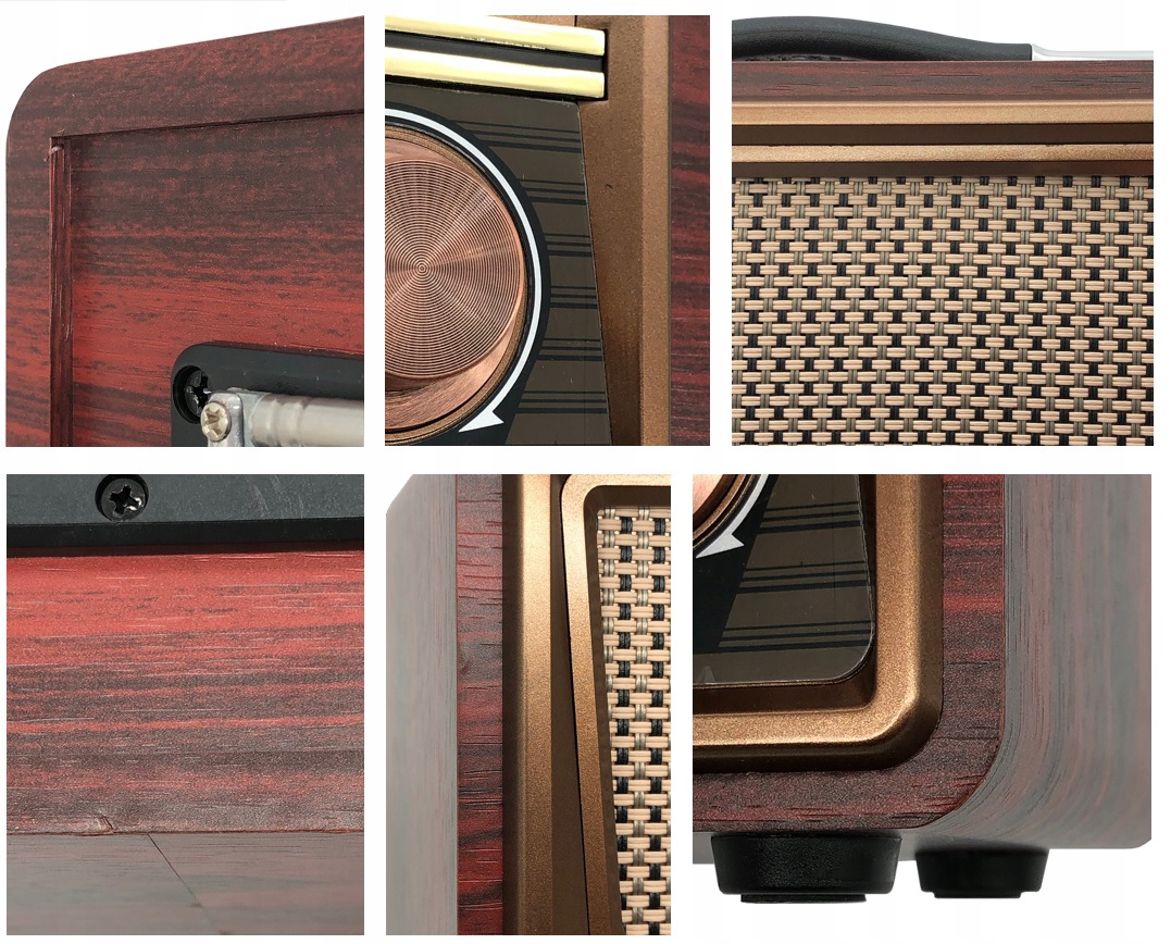 OUTLET Retropolis Seattle Radio Retro Class B Szerokość produktu 21 cm