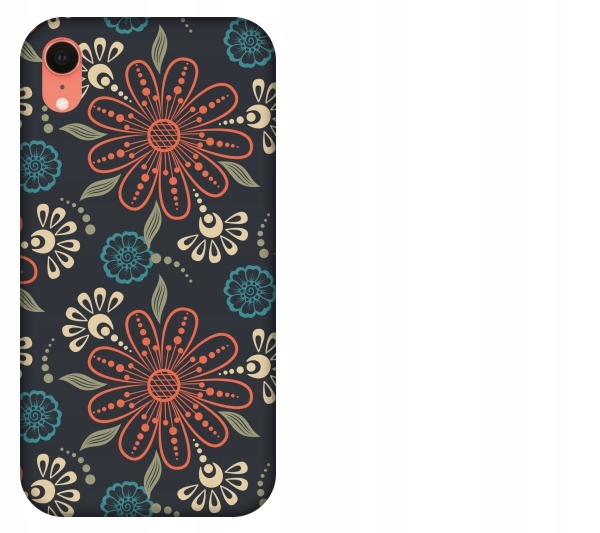 

Etui pokrowiec iPhone Xr Floral kwiaty