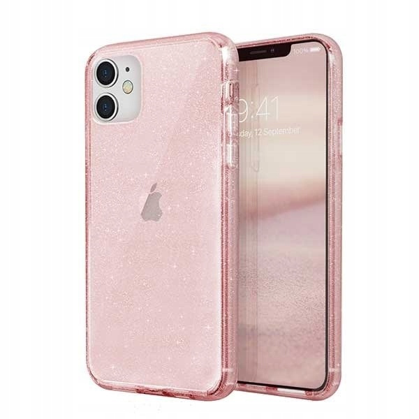 

Uniq etui LifePro Tinsel iPhone 11 różowy/blush pi