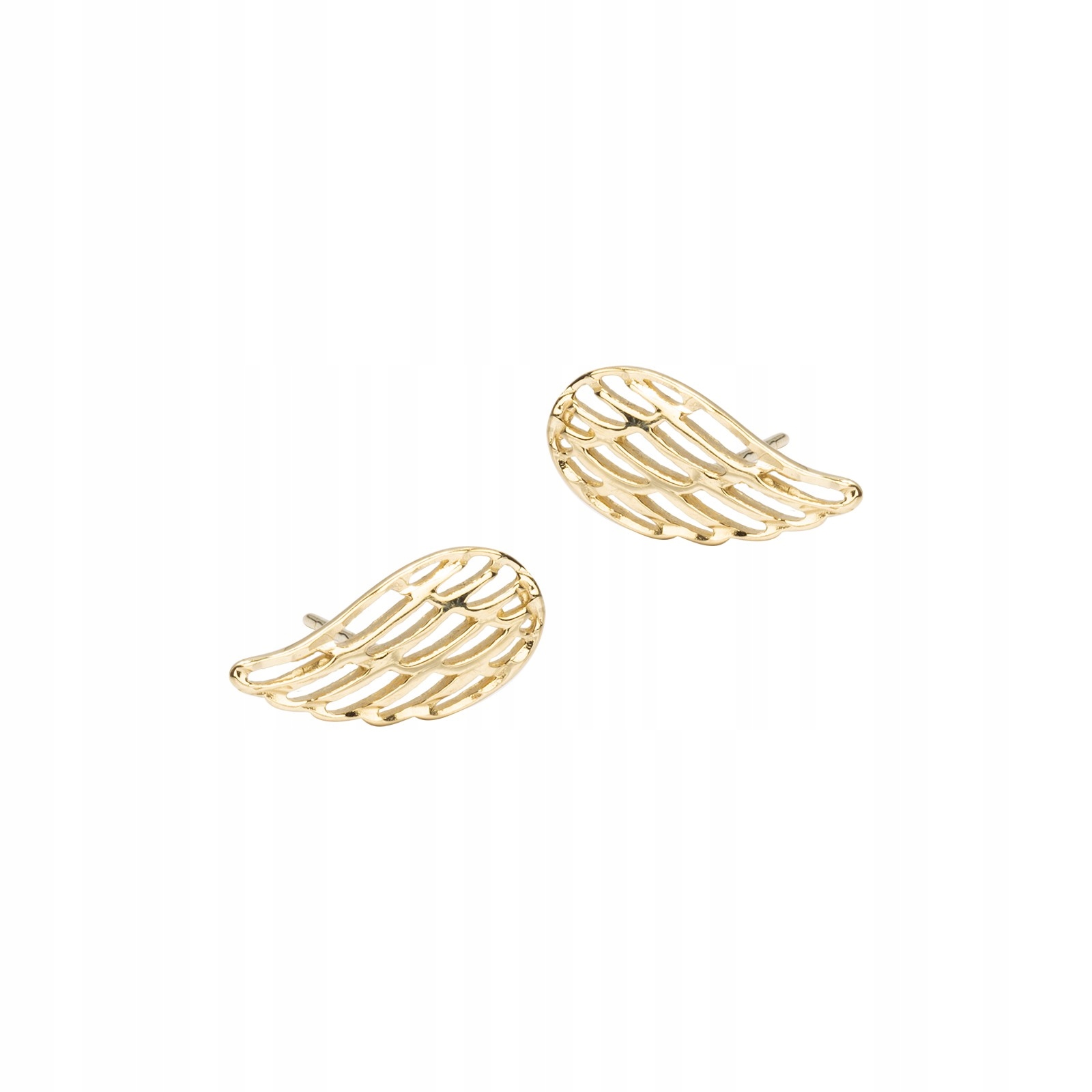 Zlaté náušnice 585 Andělská křídla