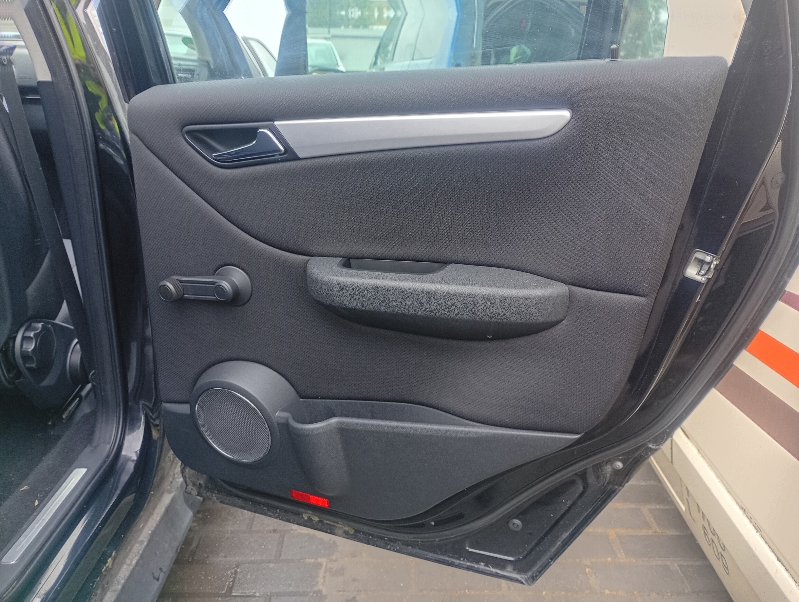 upholstery right side right rear rear part Mercedes B-class W245 05-11