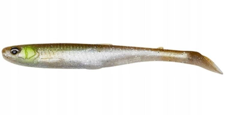 Savage Gear Slender Scoop Shad 11cm Green Silver