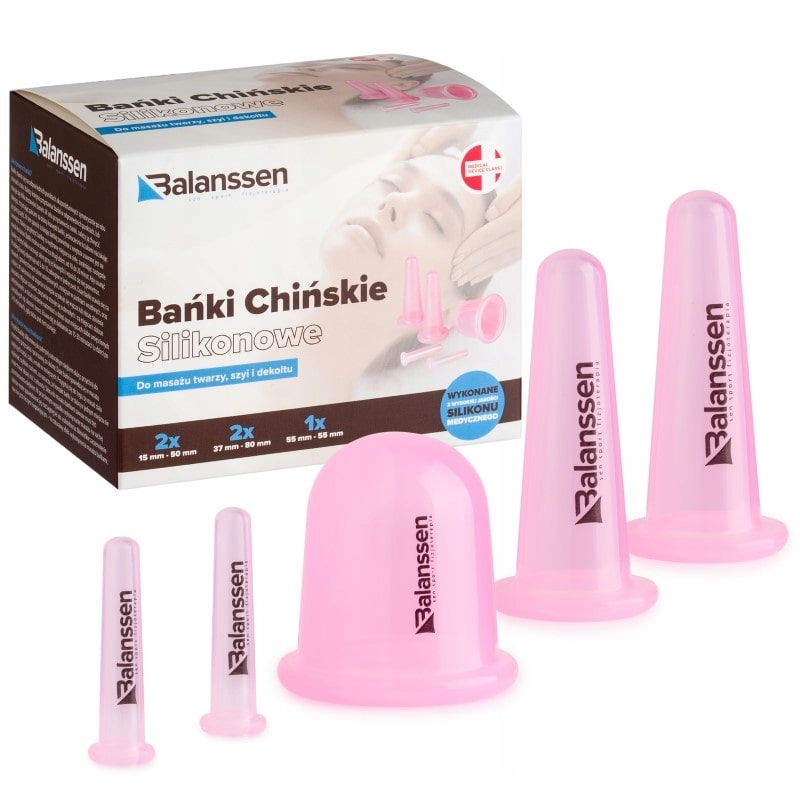 

Balanssen Bańki Chińskie masaż twarzy szyi dekoltu