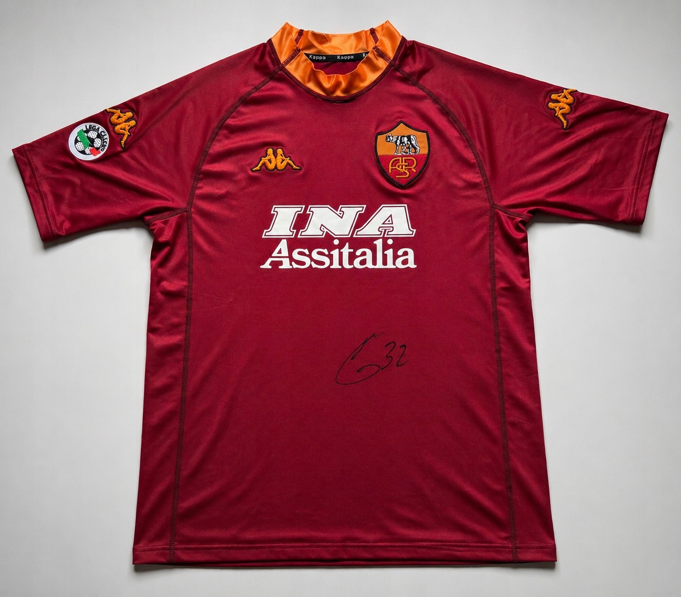 VINCENT CANDELA, AS ROMA (Totti) koszulka, oryginalny autograf + certyfikat