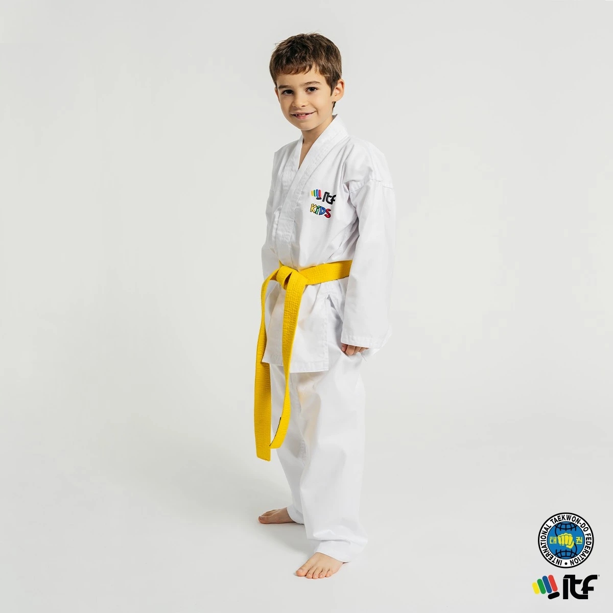 Dobok dziecięcy z aprobatą Itf Fujimae r. 110