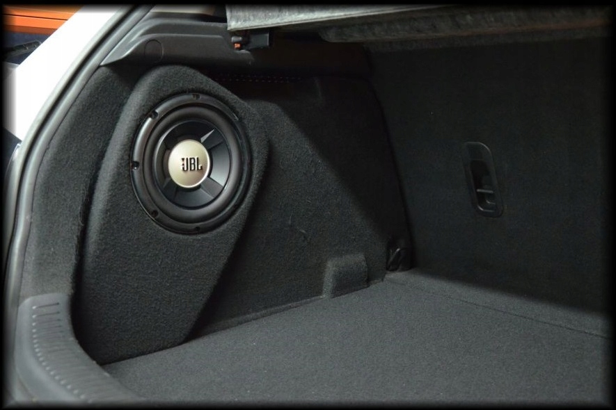 SKRZYNKA OBUDOWA MAZDA 3 2003-2009 + SUBWOOFER NA GŁOŚNIK 20cm / 8" + OPCJE
