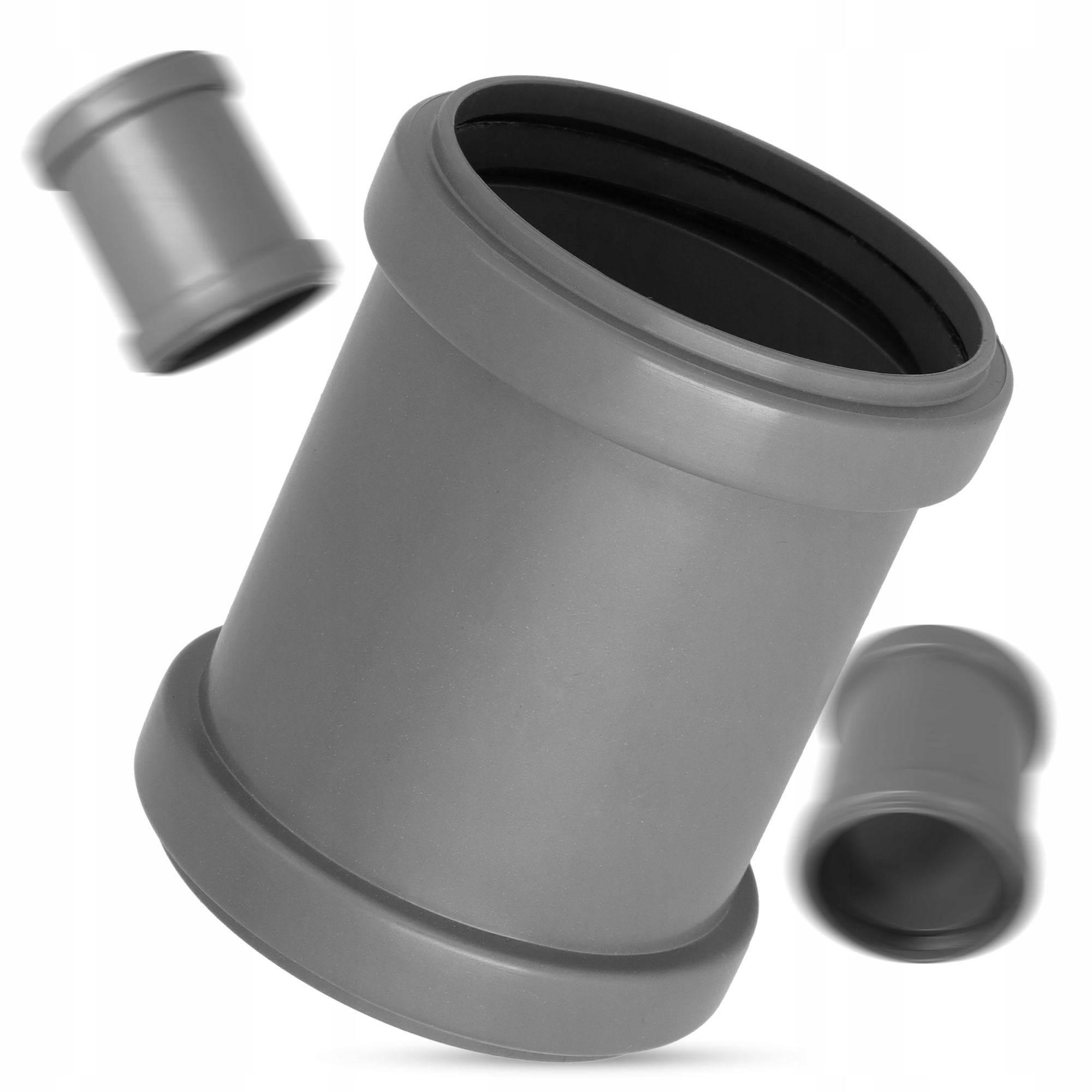 MUFA Kanalizacyjna 75 mm RURY PCV Nasuwka Łącznik Złącze ZŁĄCZKA Wody SZARA EAN (GTIN) 5905261598905