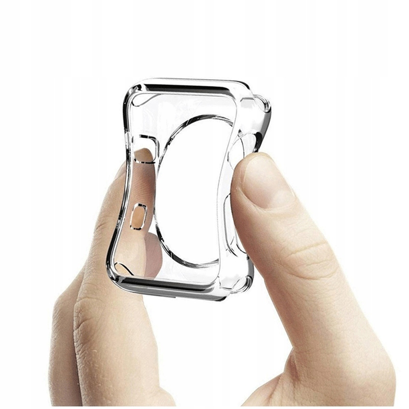 ETUI SILIKONOWE CASE DO APPLE WATCH 4/5/6/SE 40MM Kod producenta pasek bransoleta szkło ładowarka szybka case