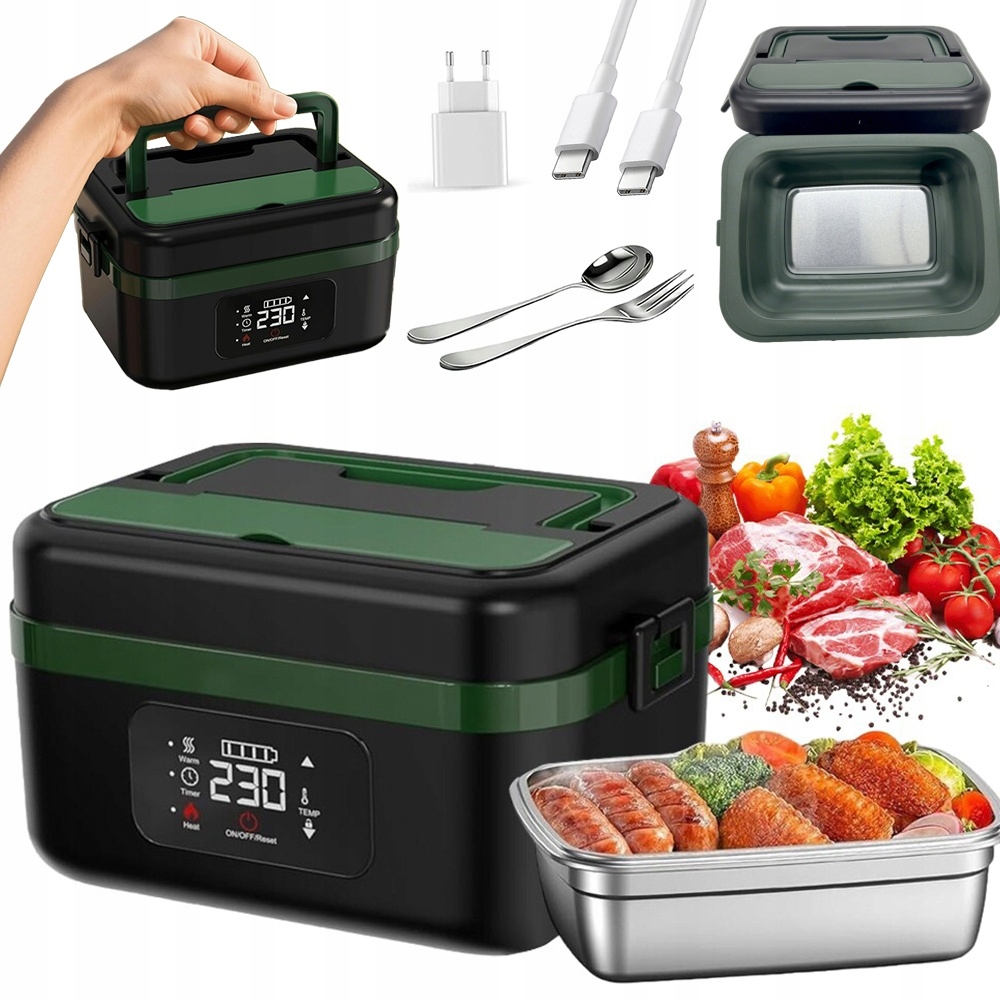Elektrický Ohřívač Obědů Box Jídelní Box Do Auta 1 L