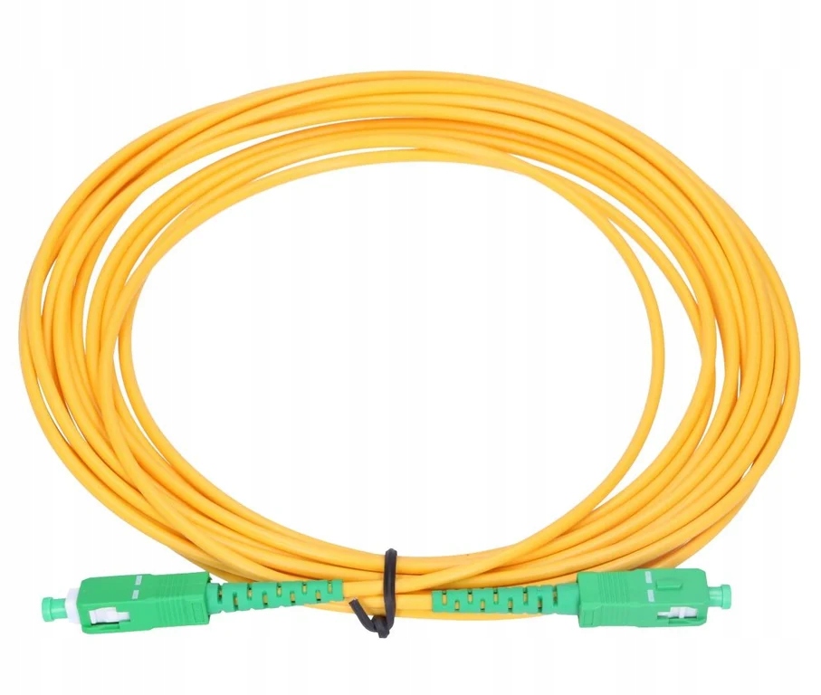 Patchcord Jednomodowy, Simplex, G.657A2, 3mm, 5m Extralink SC/APC-SC/APC