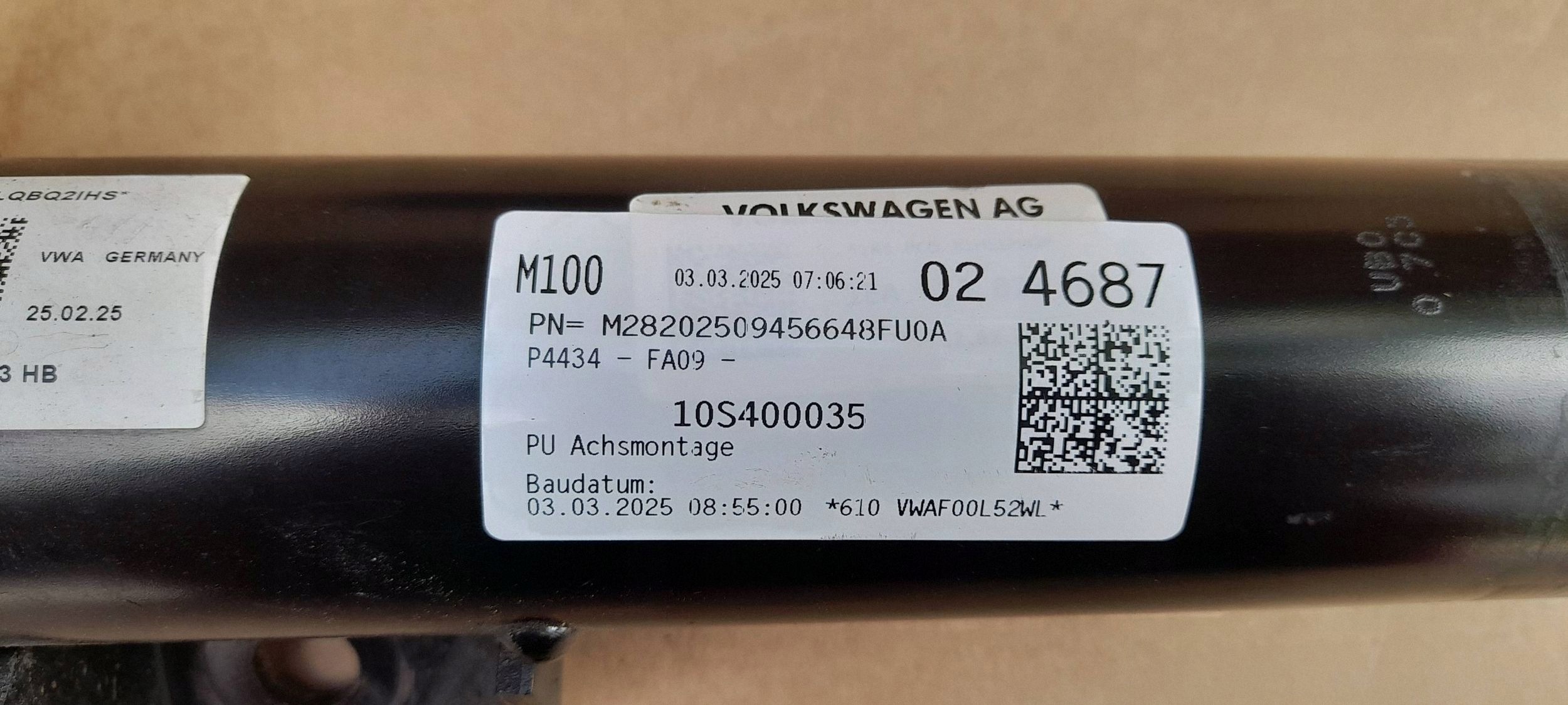 stoßdämpfer vorne vorne Cupra Born 10S40035