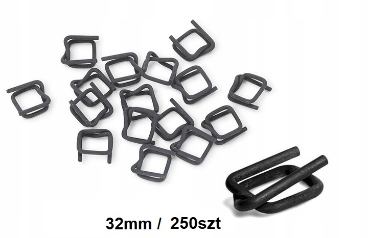 32 mm Zapinky Drátěné Fosforové Spony Na Pet Pásky fosforované 250 Ks