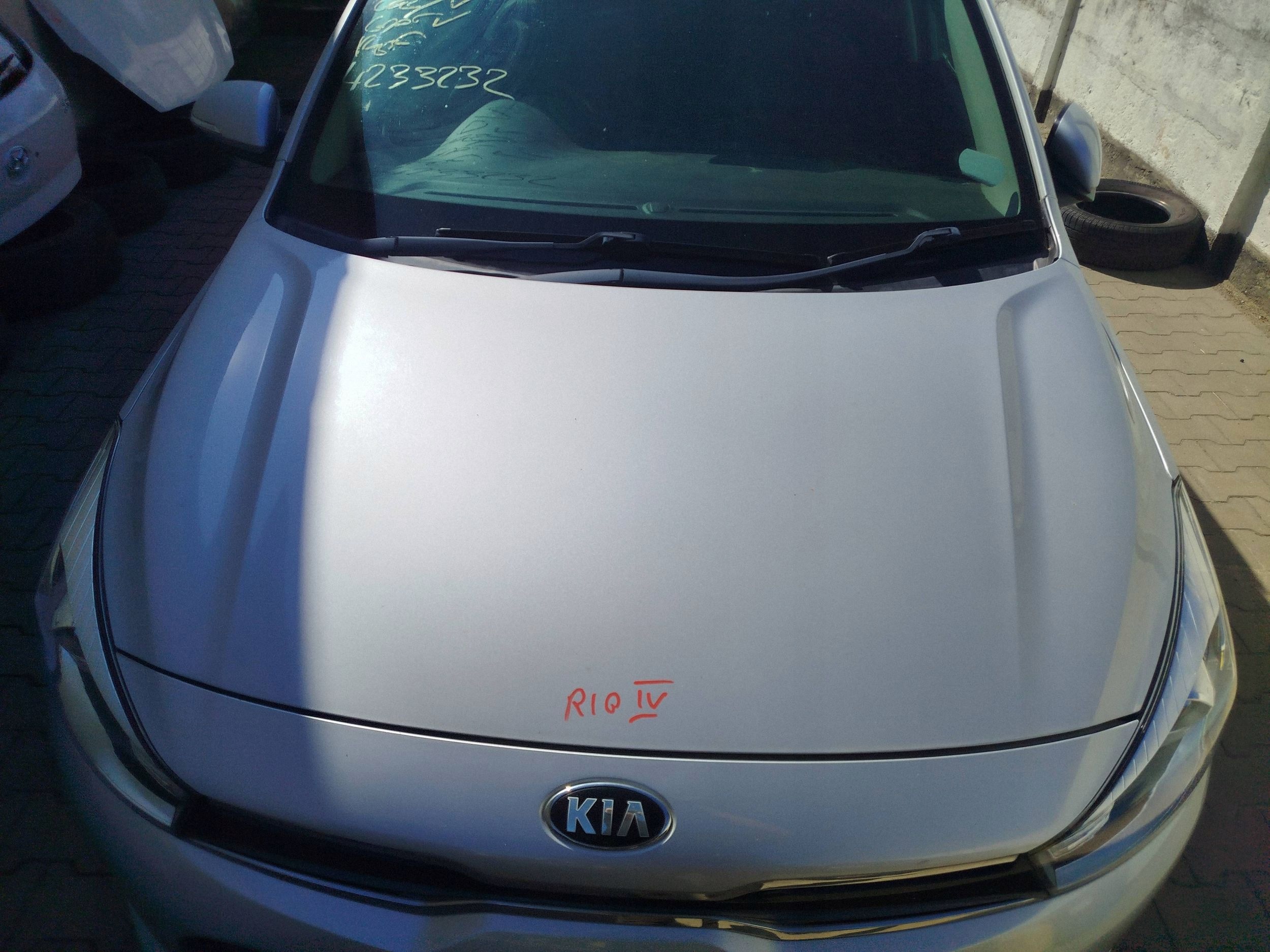 KIA RIO IV bonnet front 2017