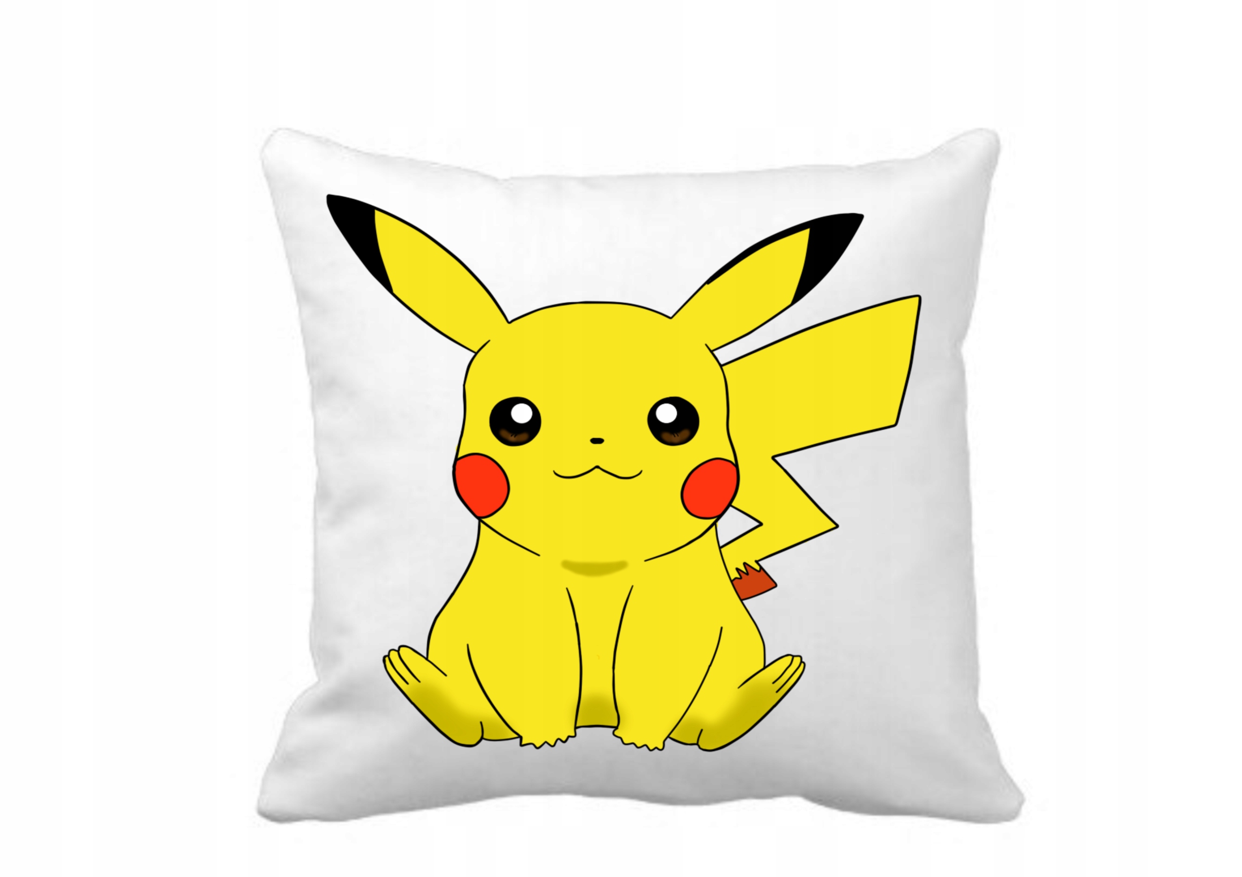 POSZEWKA NA PODUSZKĘ SERIA POKEMON 40X40 Wysokość 40 cm