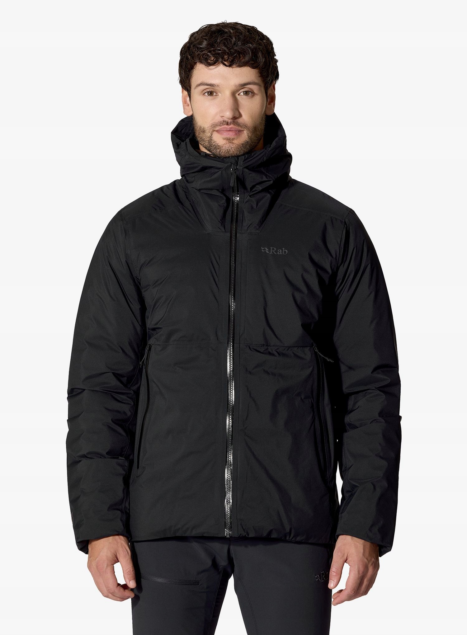 Kurtka puchowa Rab Microlight Shield Jacket black/black XXL