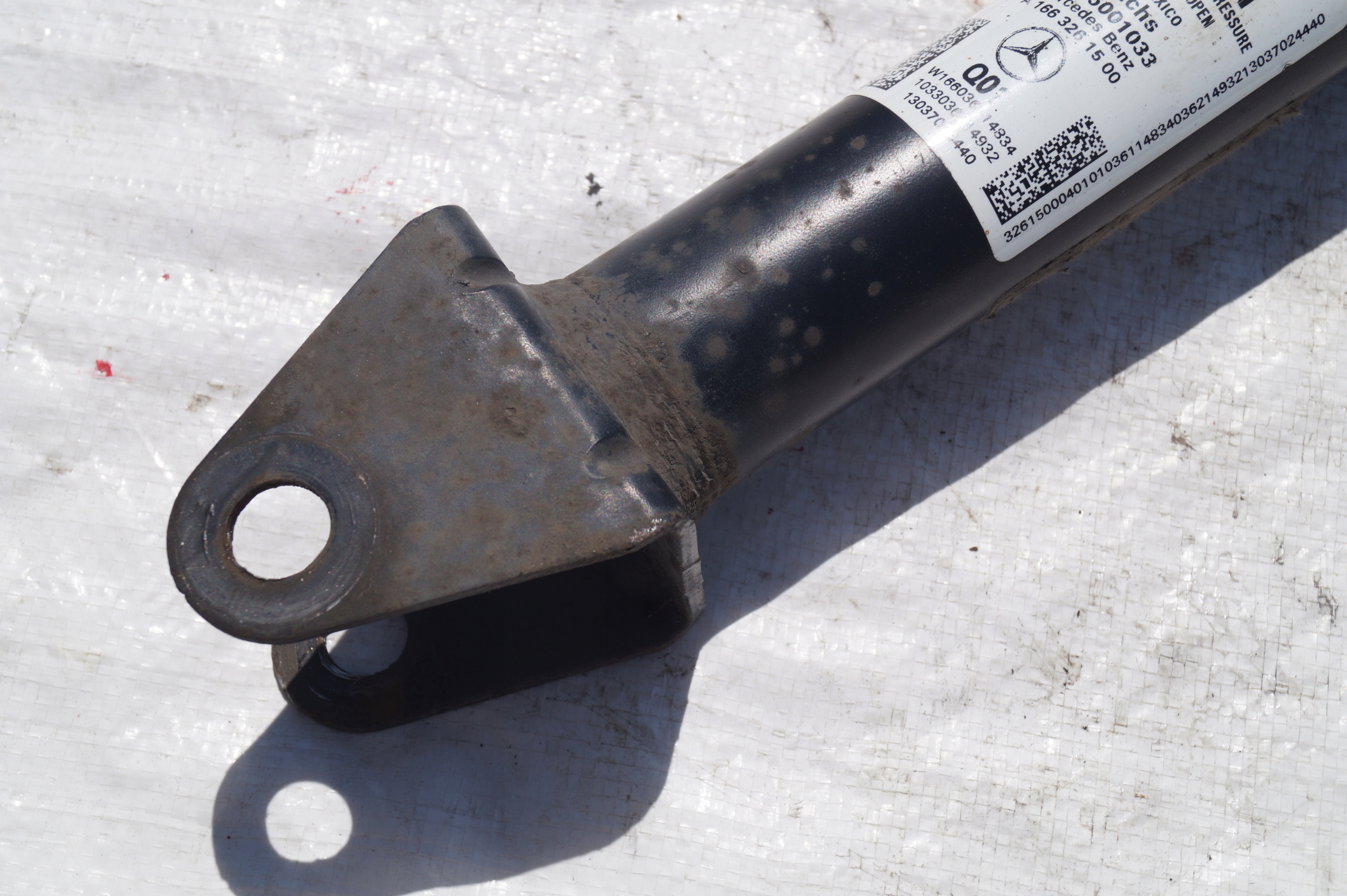 shock absorber rear part left right MERCEDES ML W166 A166