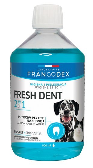 Levně Francodex Fresh Dent ústní voda 500 ml