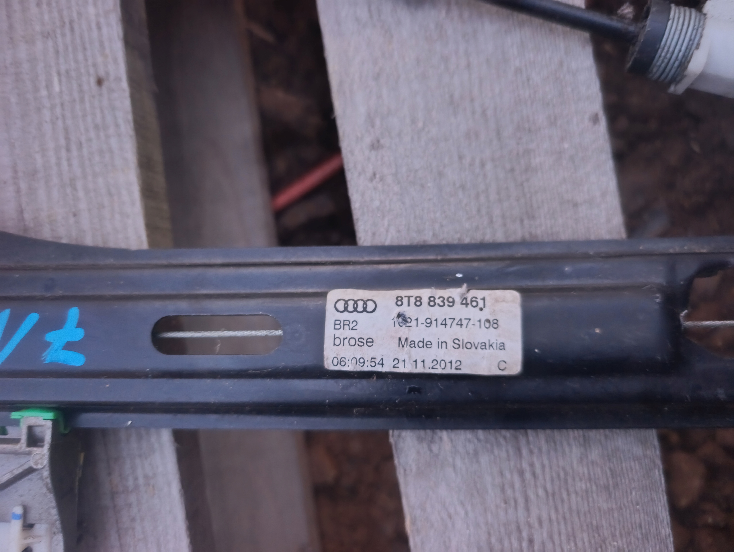 Mécanisme Mécanisme essuie glaces Audi A5 8T 8T8839461