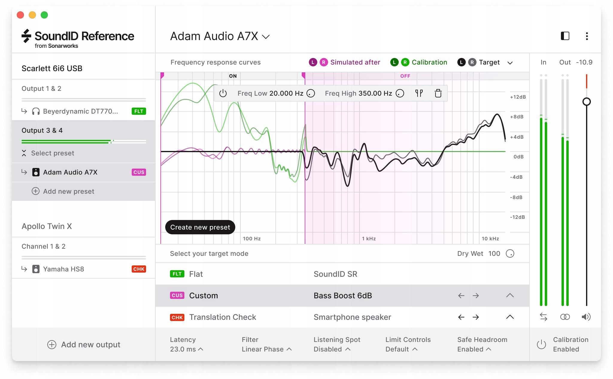 Sonarworks SoundID Kalibrator dźwięku dla studia Kod producenta SoundID