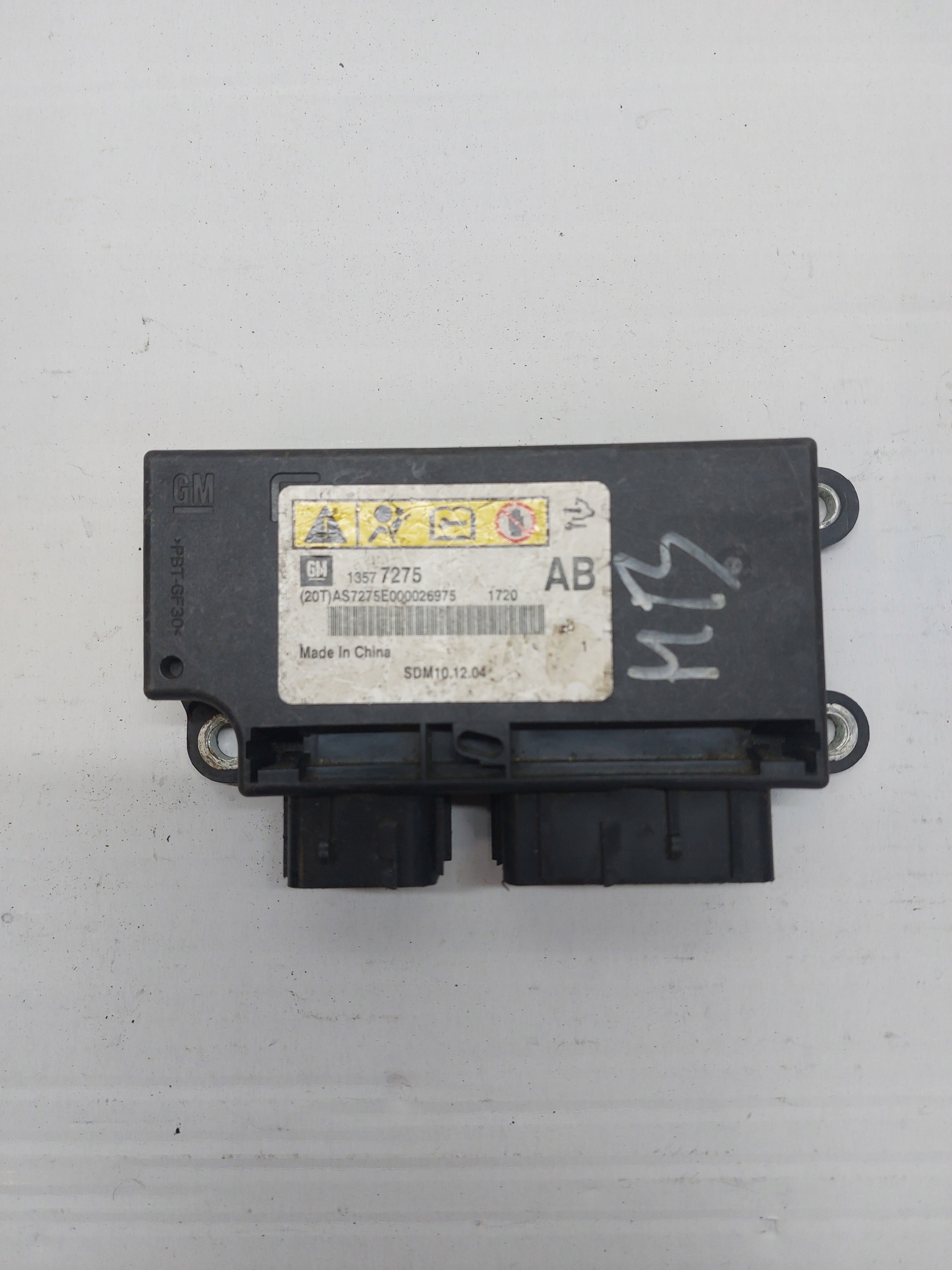 Module SENSOR Airbag OPEL MERIVA B 13577275