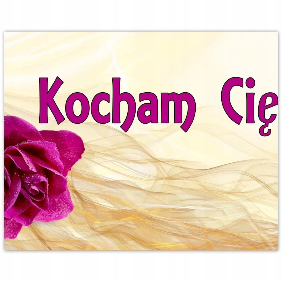 

Plakat 50x40 Dzień Kobiet Prezent Love