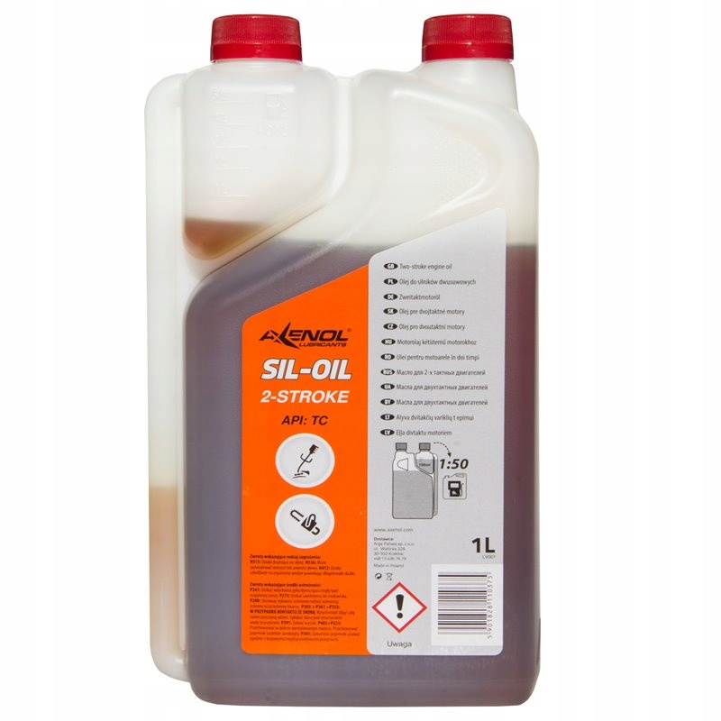 

Olej do silników dwusuwowych czerwony 1,0L Axenol