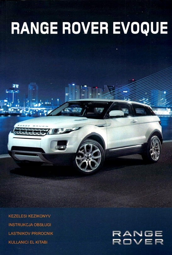 RANGE ROVER EVOQUE POLSKA INSTRUKCJA OBSŁUGI.