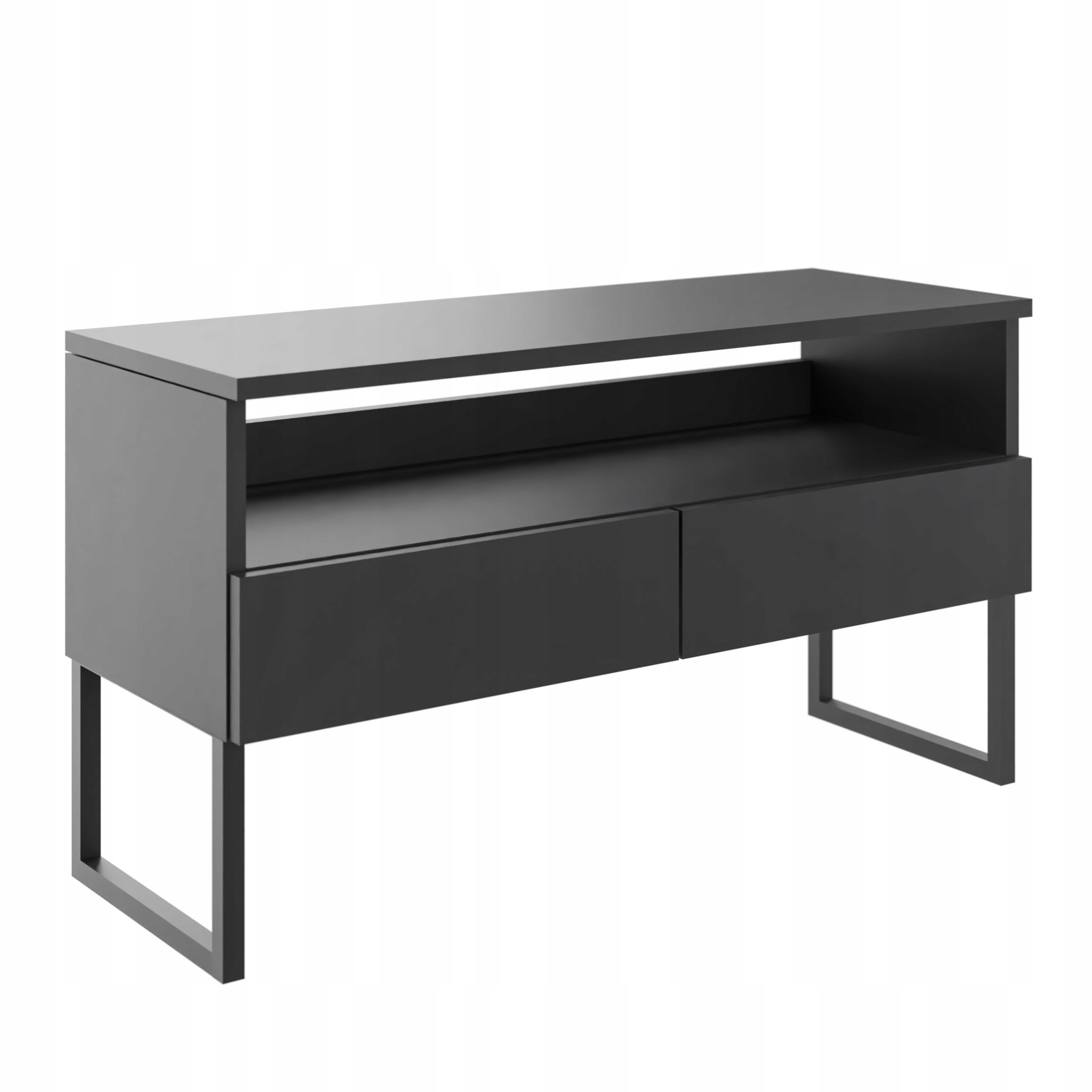 Skříňka, stolek, Rtv komoda s nožkami, klikací mechanismus, šířka 90 cm